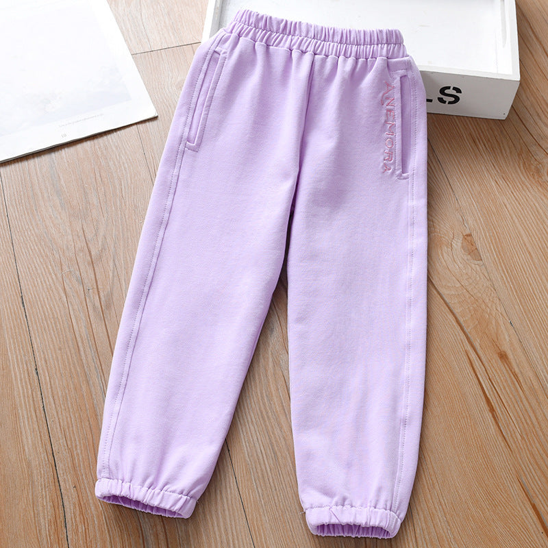 Children's Fashionable Spring Sports Trousers Casual Children's Pants