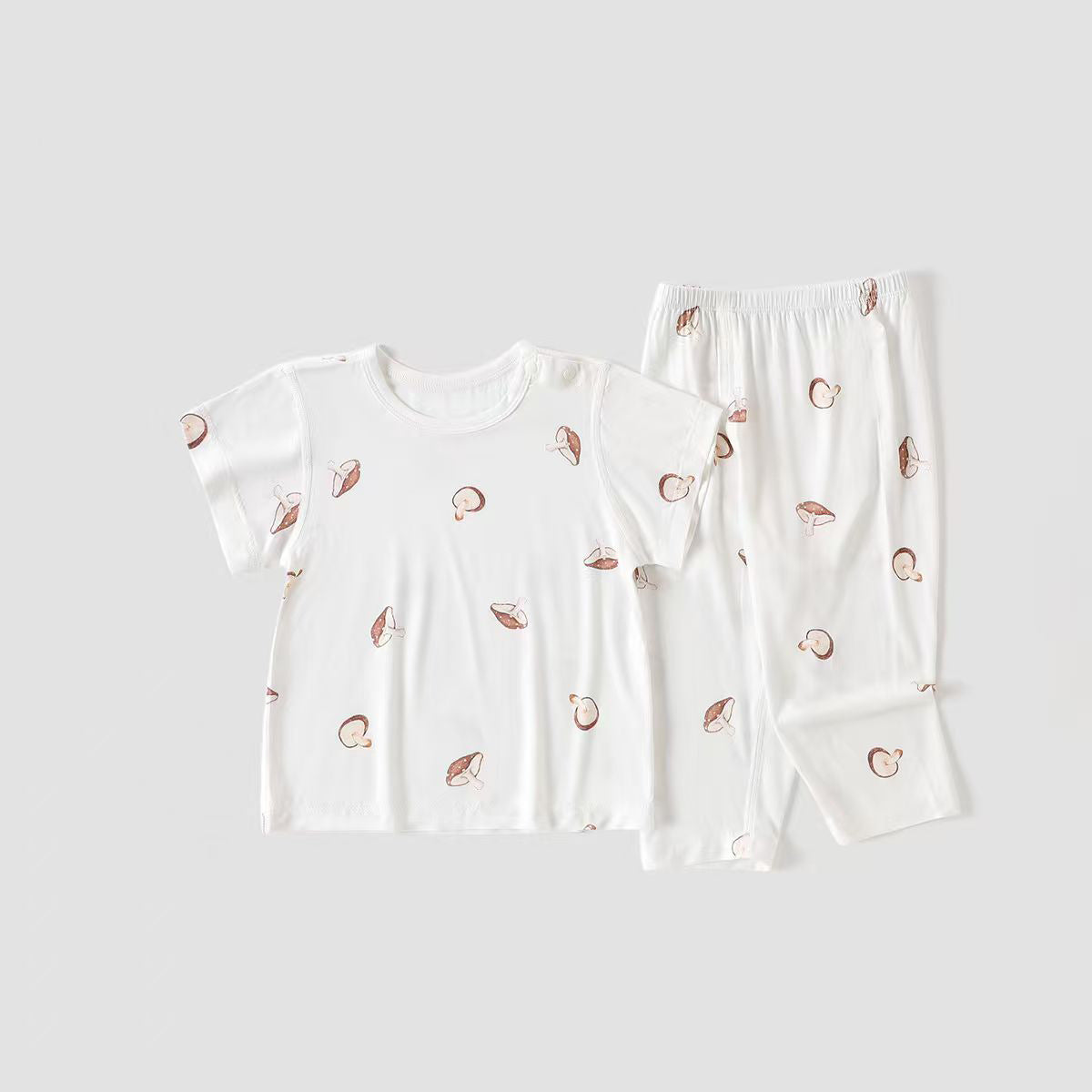 Children's Clothing Boys Summer Class Bamboo Fiber Short Sleeve Children's Suit