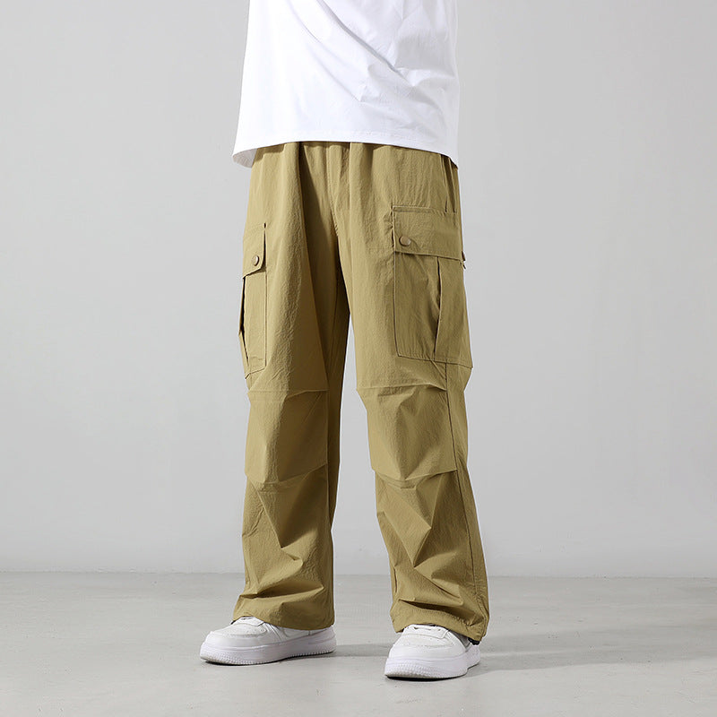 Children's Summer Cooling Sense Outdoor Lightweight Trousers Breathable Straight Children's Pants