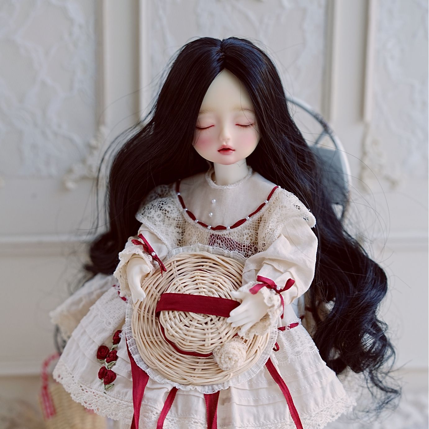 Doll Work Point Points Change Hair Soft Silk Other Wig