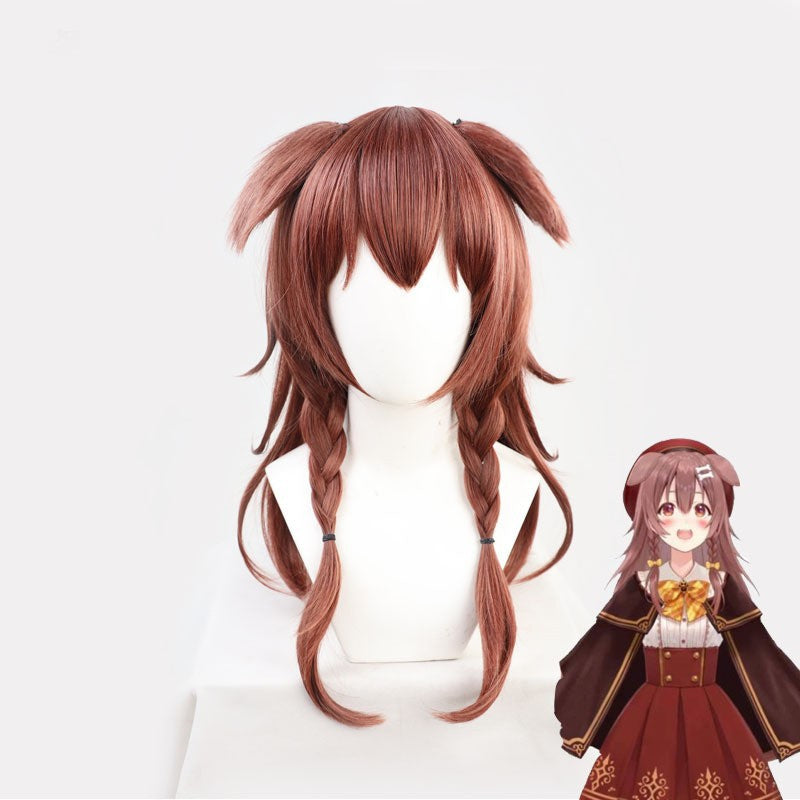 Free Man Virtual Anchor Shen With Ear Cos Wig