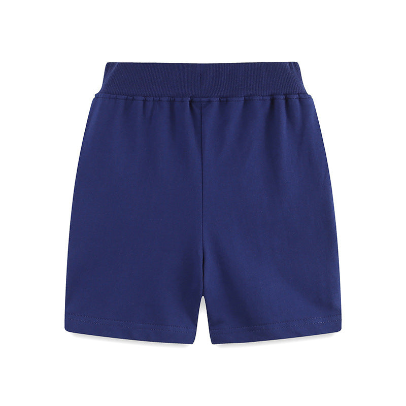 Stylish Summer Embroidered Shorts Casual Fashion Children's Pants