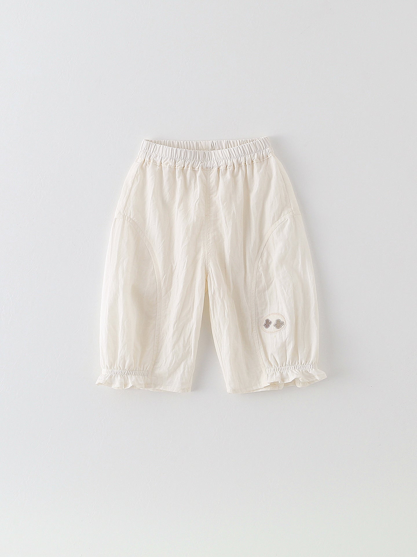 Casual Summer Korean Style Thin Infant Toddler Outerwear Capri Children's Pants