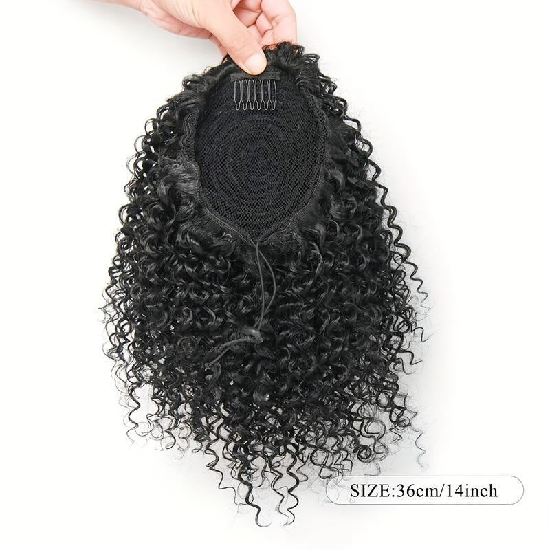 Charming Classy Cool Small Curly Generation Wig Ponytail