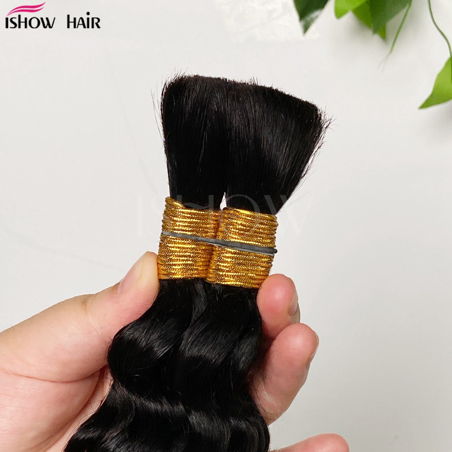 Human Extension Bulk Band Seamless Dirty Real Hair Wig