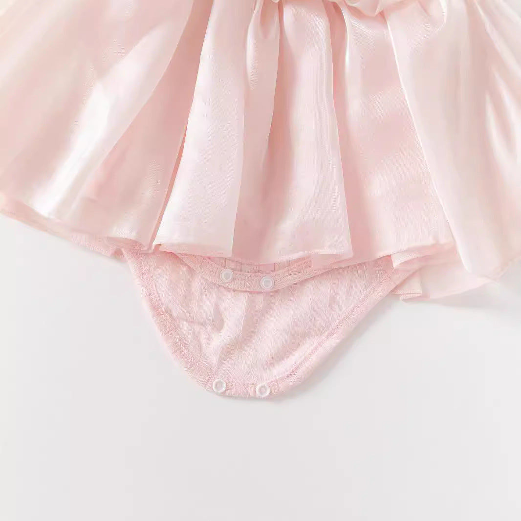 Entry Lux Birthday Bow Full Moon Year Crotch Children's Dress
