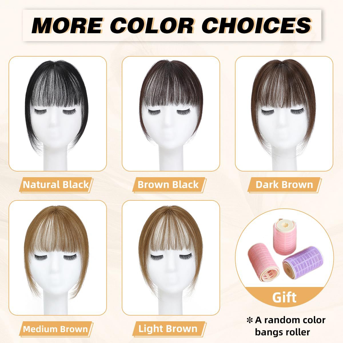 Air Small Supplementing Piece Cover Bangs Hand-woven French Style Female Wig