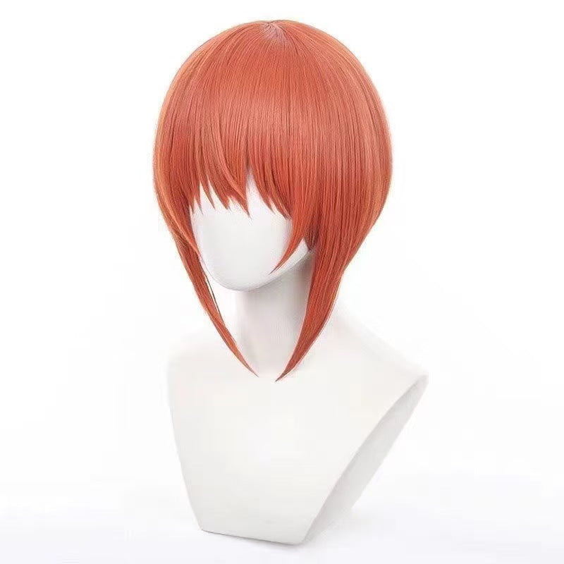 Simulation Scalp Short Hair Special Red Cos Wig