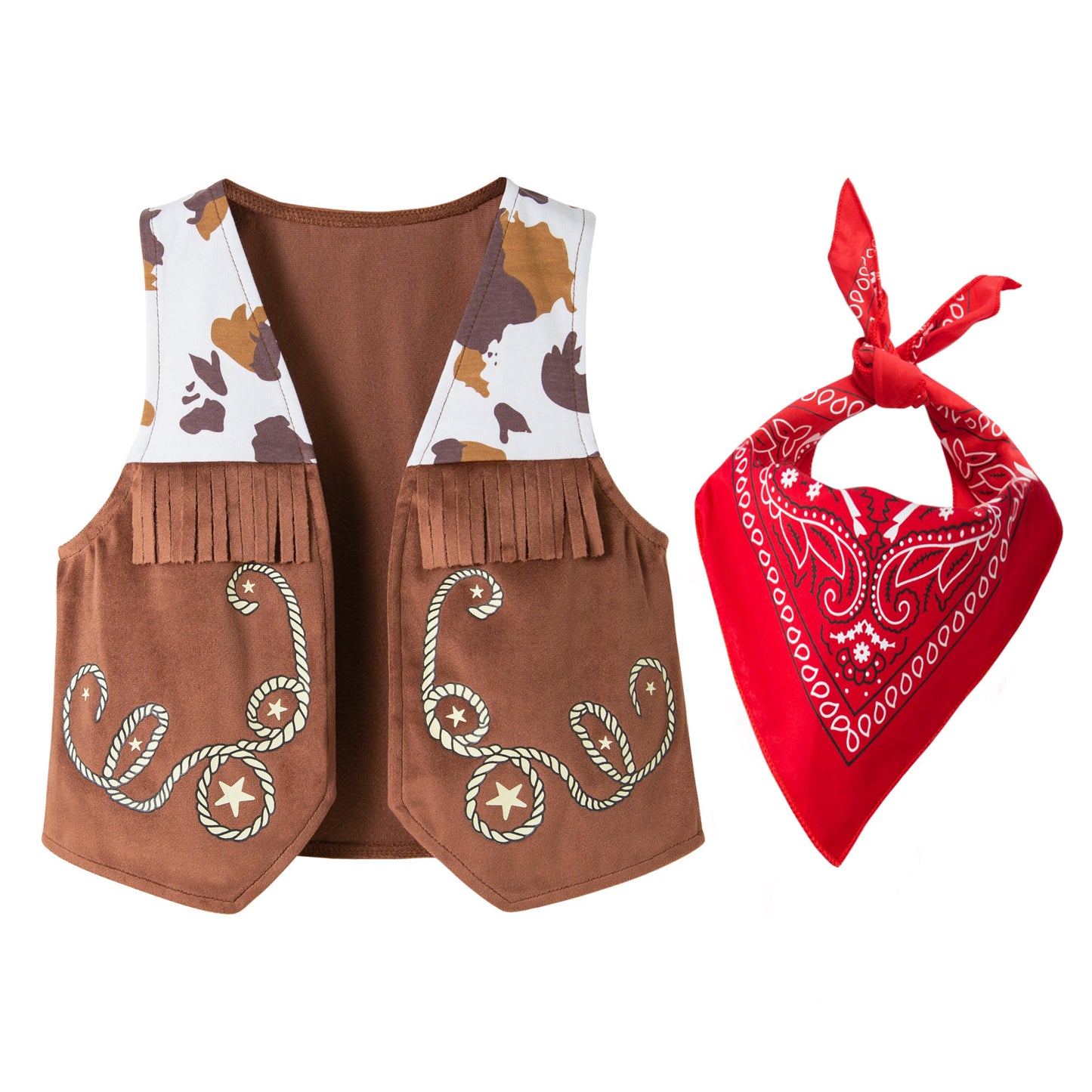 Children's Denim Holiday Clothes Boys Corner Performance Wear Vest Children's Suit