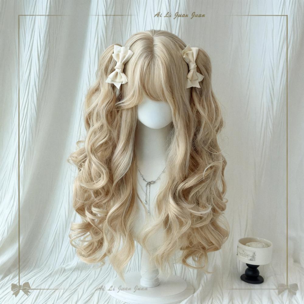 Dream Golden Roman Roll Grip Pairs Ponytail Cos Wig