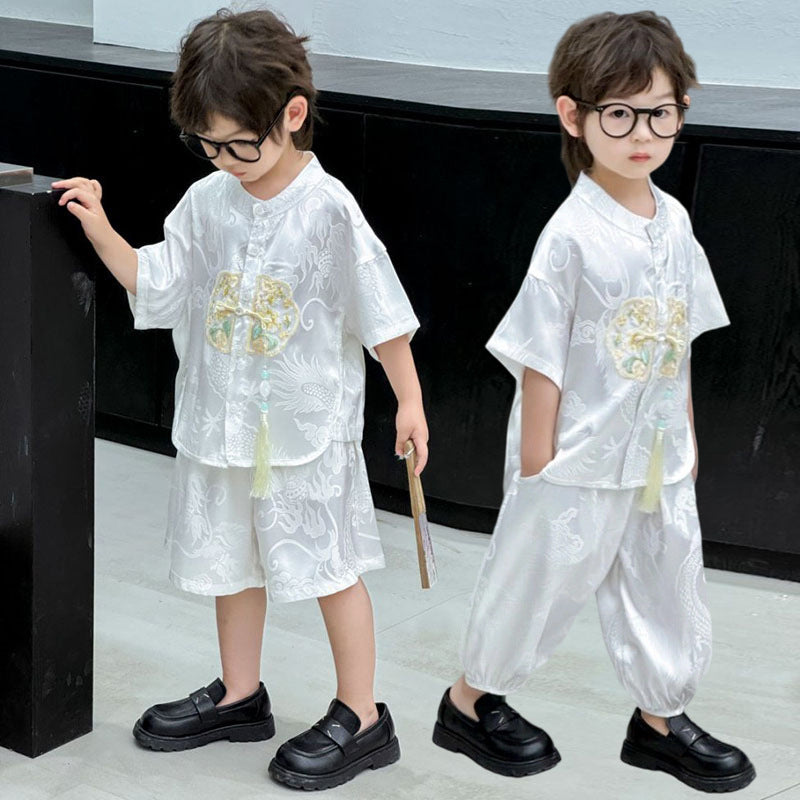 Chinese Style Boys Han Costume Tang Children's Suit