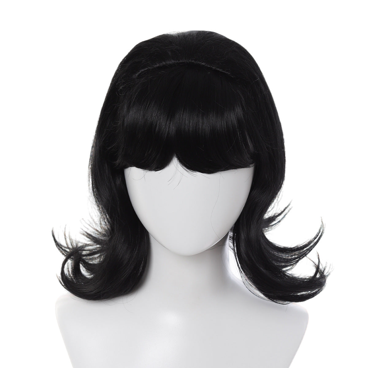 Bangs Valgus Wave Fiber Matte Chemical Source Generation Wig Short Curly Hair