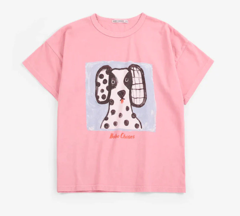 Versatile Trendy Fashion Children's Short-sleeved Printed Children's T-shirt