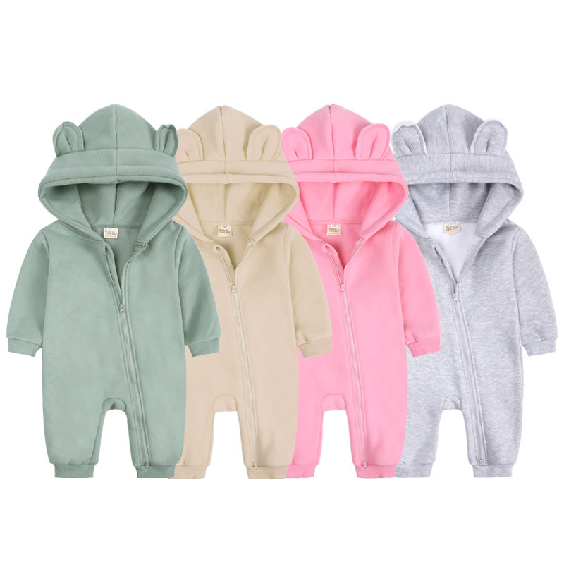 Jumpsuit Outwear Thickening Thermal Romper Born Jumpsuit, Climbing Suit
