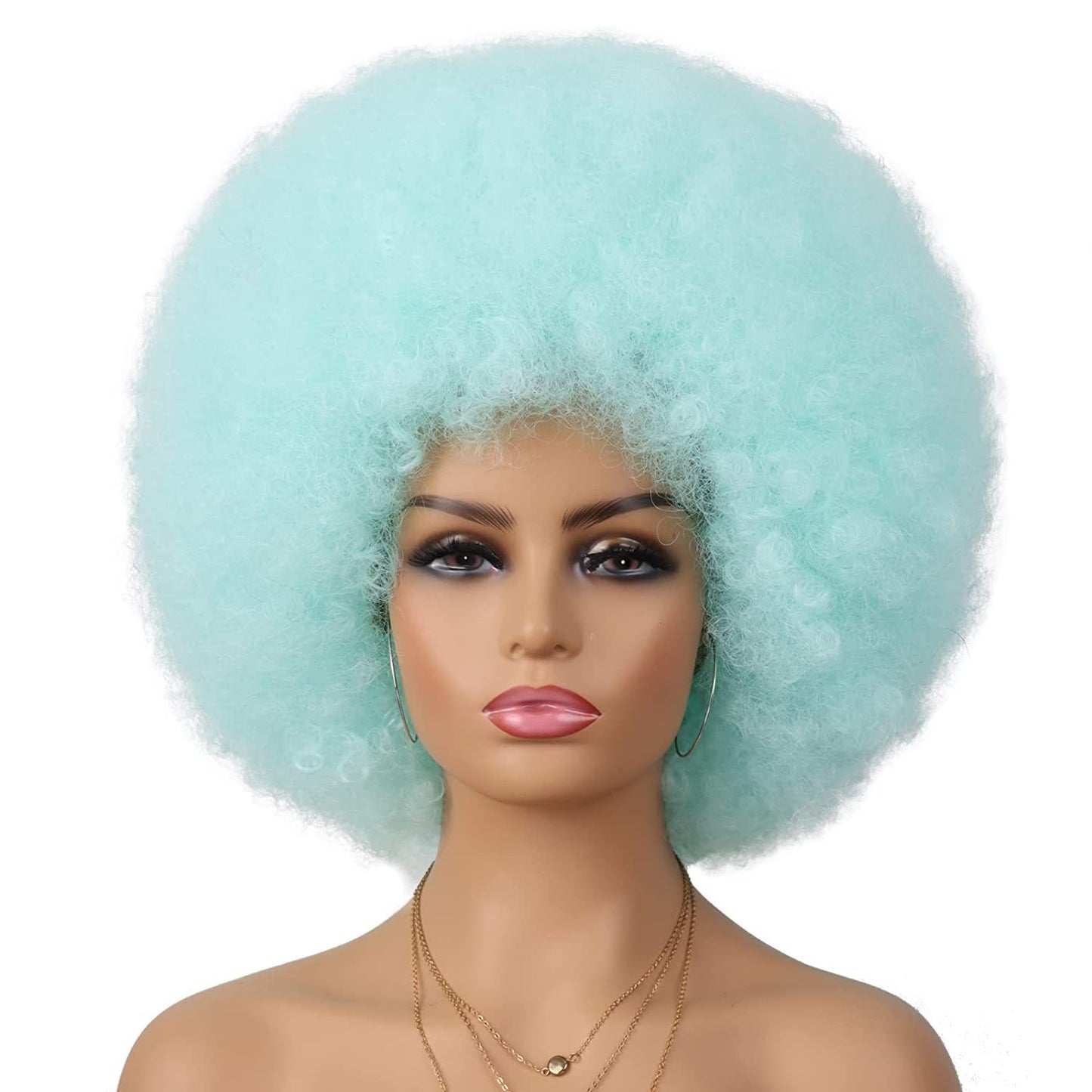 Women's Small Volume Afro More Colors Can Come To The Wig Long Curls