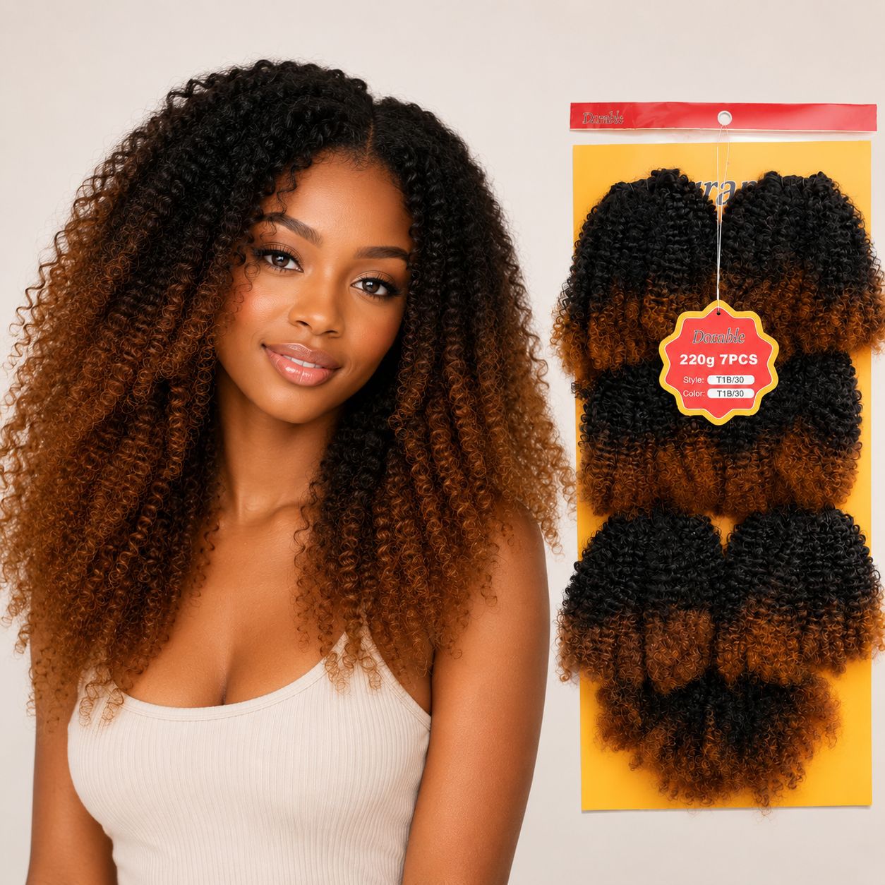 Protein Silk Weft Piece African Long Roll Wig Short Curly Hair