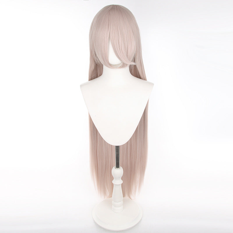 Universal Anime Long Straight Hair Mao Style Fiber Cos Wig