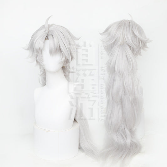 Simulation Scalp Top Tiger Mouth Clip Big Cos Wig