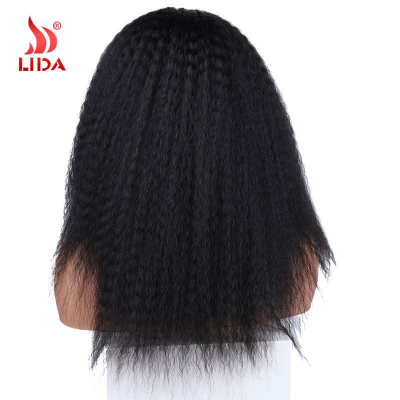 Attractive Turban Hair Band Synthetic Wigs Long Straight Wig