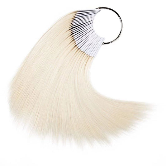 Hairdressing Real Hair Band Piece Dyeing Test Barber Practice Wool Other Wig