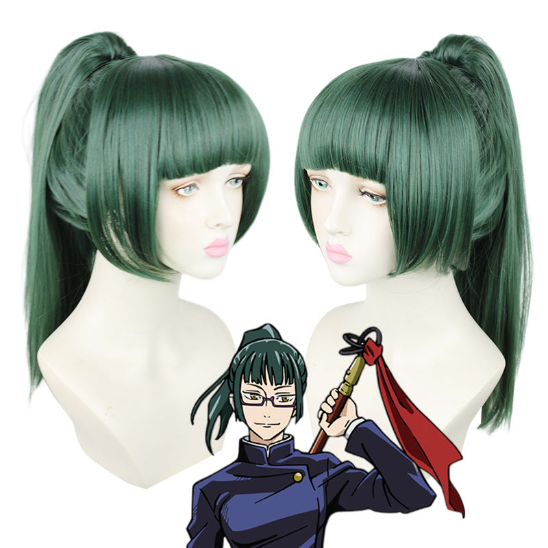 War Five Wu Hair Stick Three Rounds Fiber Cos Wig