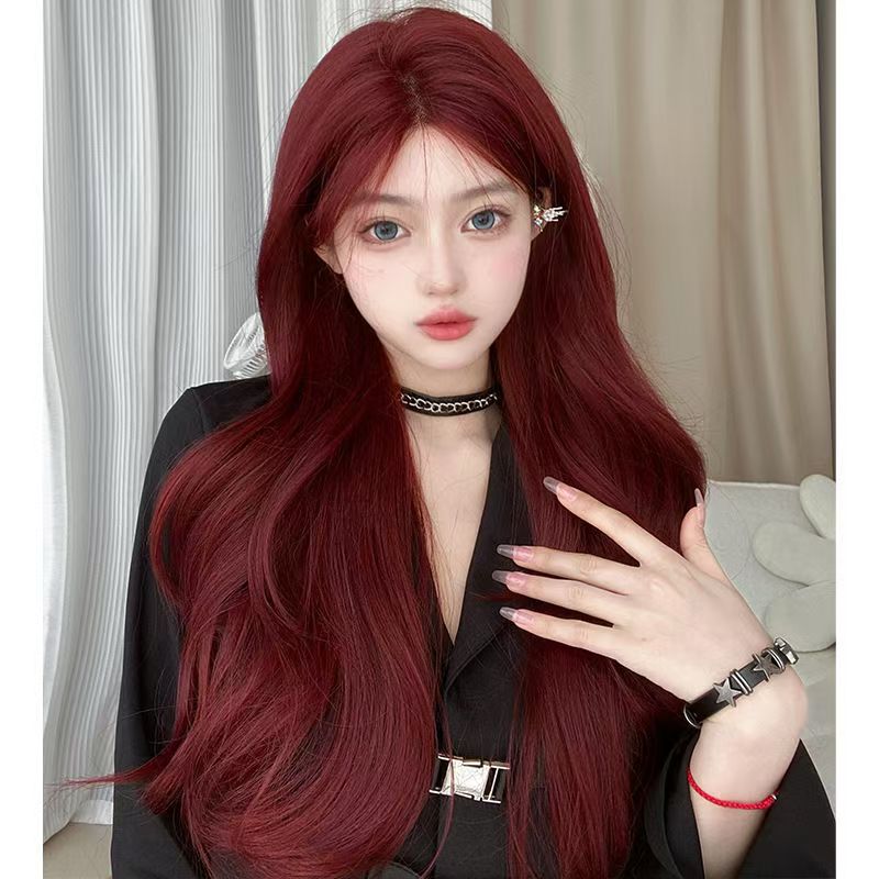 Curly Hair High-grade Big Wave Artificial Natural Wig Long Curls