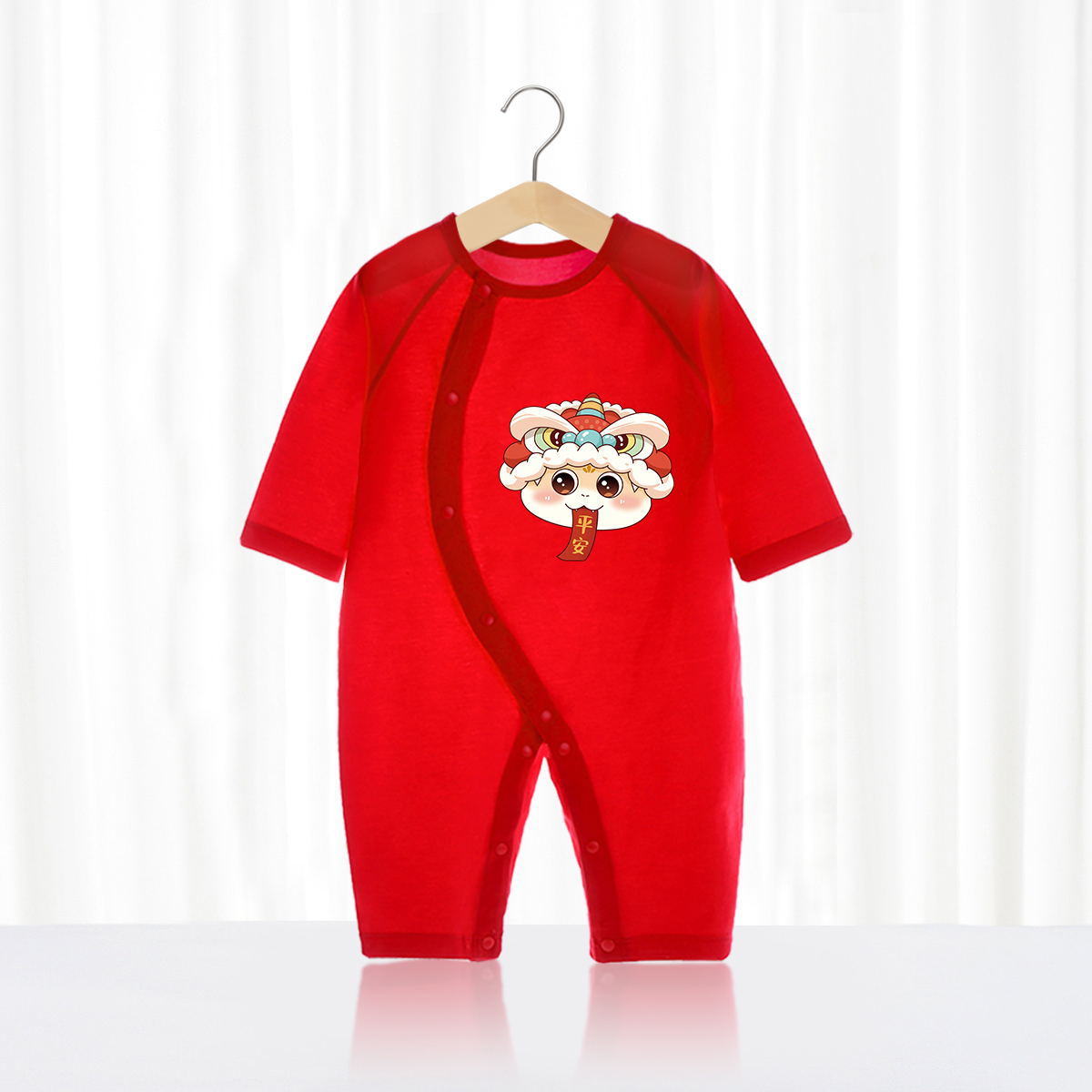 Babies Cotton Summer Thin Air Conditioning Room Born One Month Jumpsuit, Climbing Suit