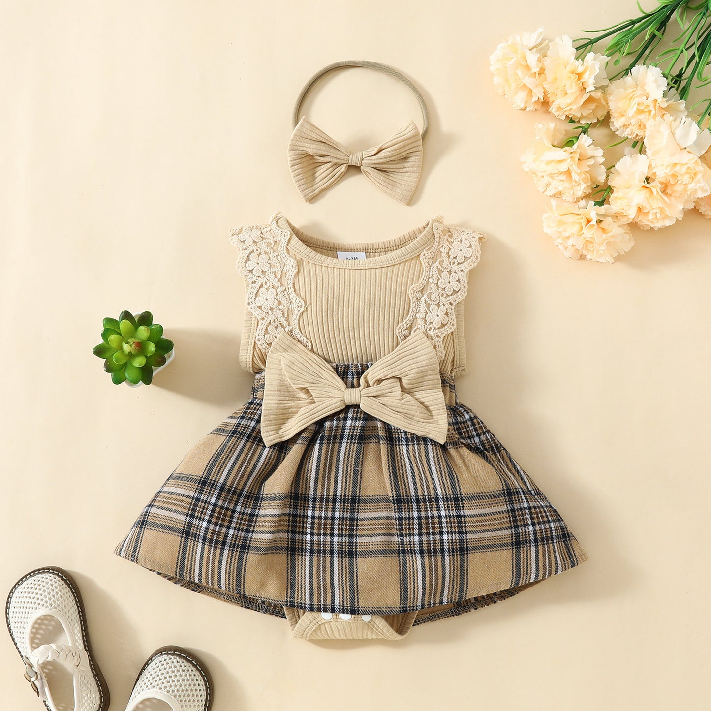 Lace Triangle Rompers Years Old Flower Jumpsuit, Climbing Suit