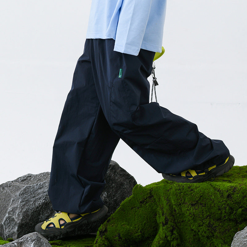 Spring Mountain Series Outdoor Stitching Trousers Children's Pants