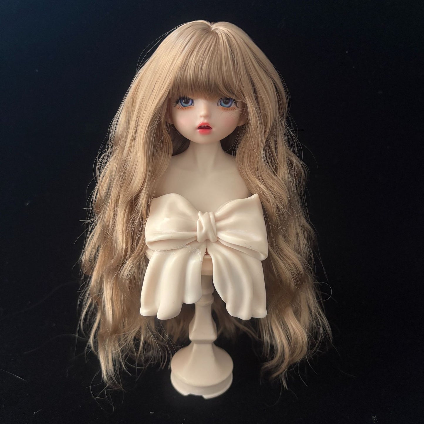 With Bangs Multicolor Small Curls Dress Up Cos Wig