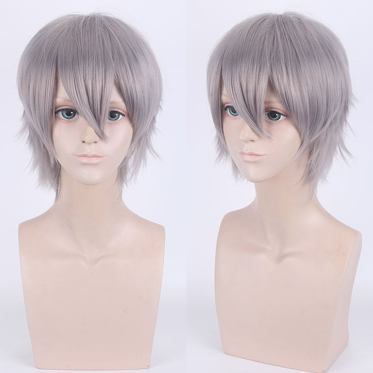 Men's Hair Color Universal Anime Style Short Cos Wig