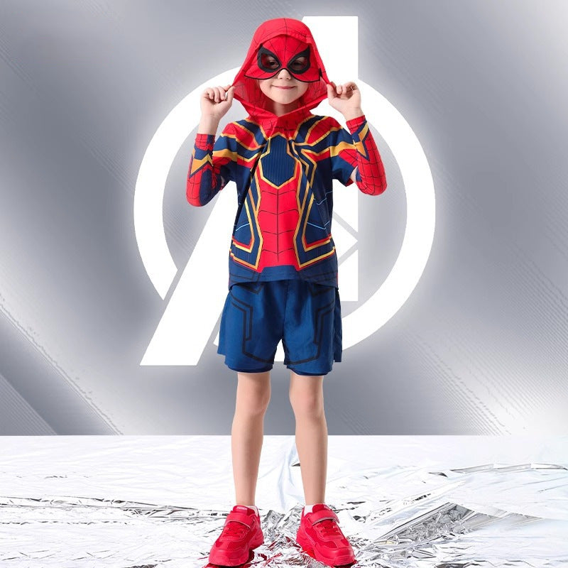 Children's Protection Ice Sleeve Sports Clothing T-shirt Children's Suit