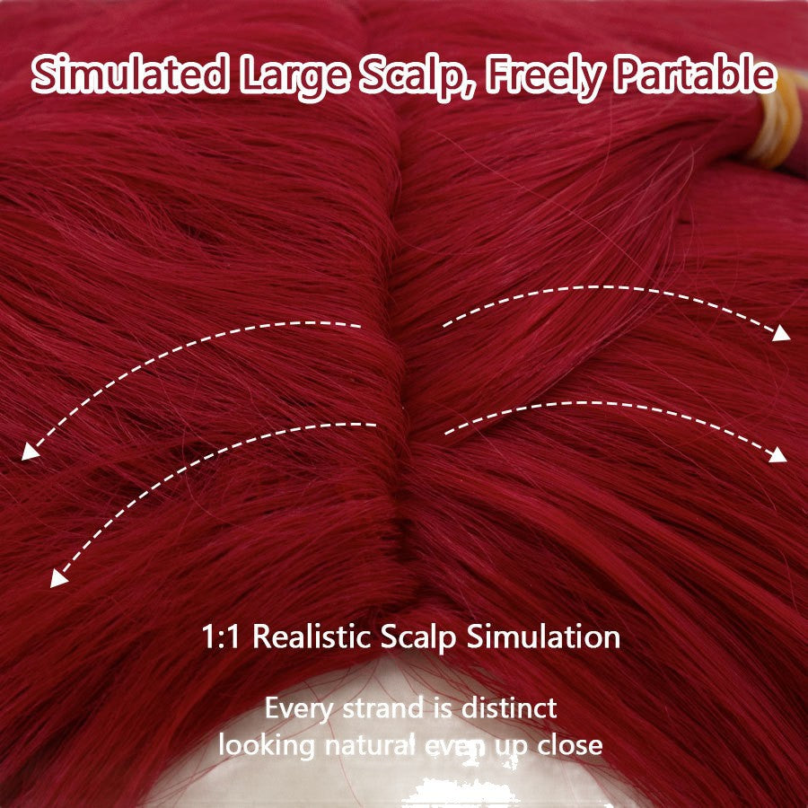 Descendant Little Red Star Successor Princess Cos Wig