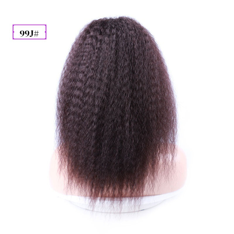 Corn Curler Drawstring Corrugated Chemical Fiber Fluffy Wig Ponytail