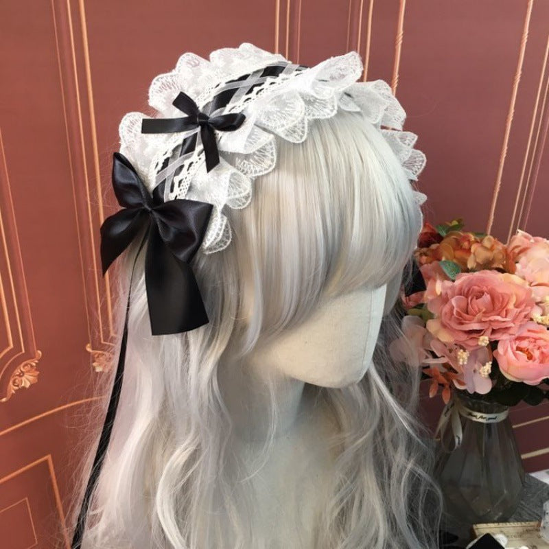 Lolita Lace Headdress Style Soft Sweet Hair Accessories Band Other Wig