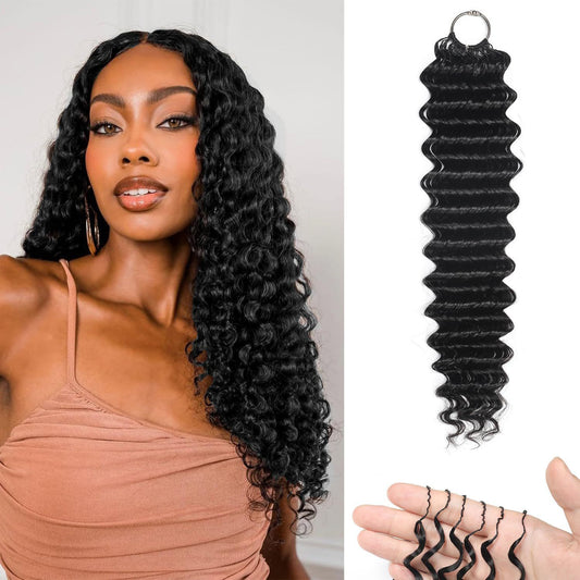 Women's Chemical Fiber Feather Hair Extension Body Weave Crocheted Protein Other Wig