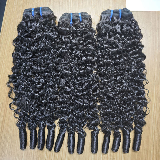 Innovative Stylish Slouchy Volume Human Weft Real Hair Wig
