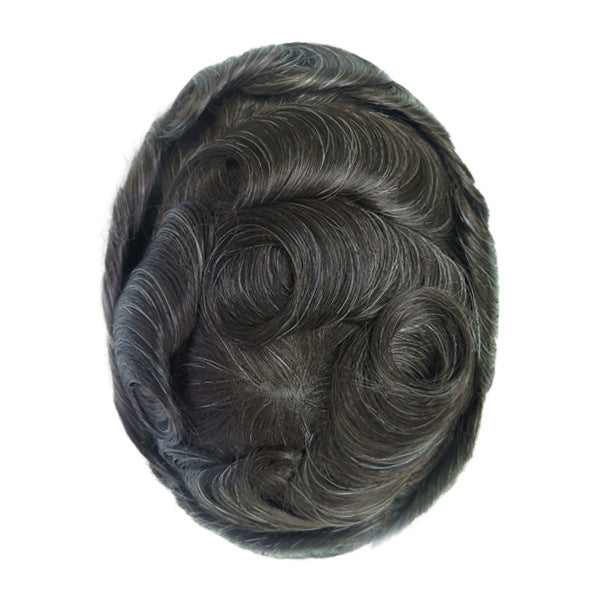 Comfortable Men's Human Wigs Hair Piece Men's Wig