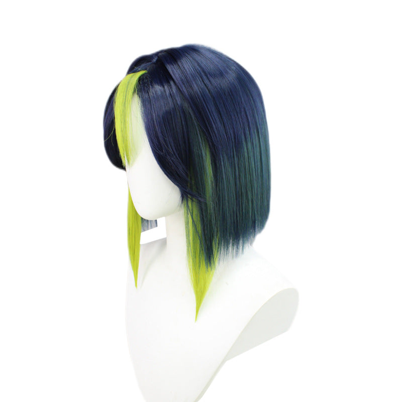 Drifting Original God Silicone Scalp Color Gradient Cos Wig