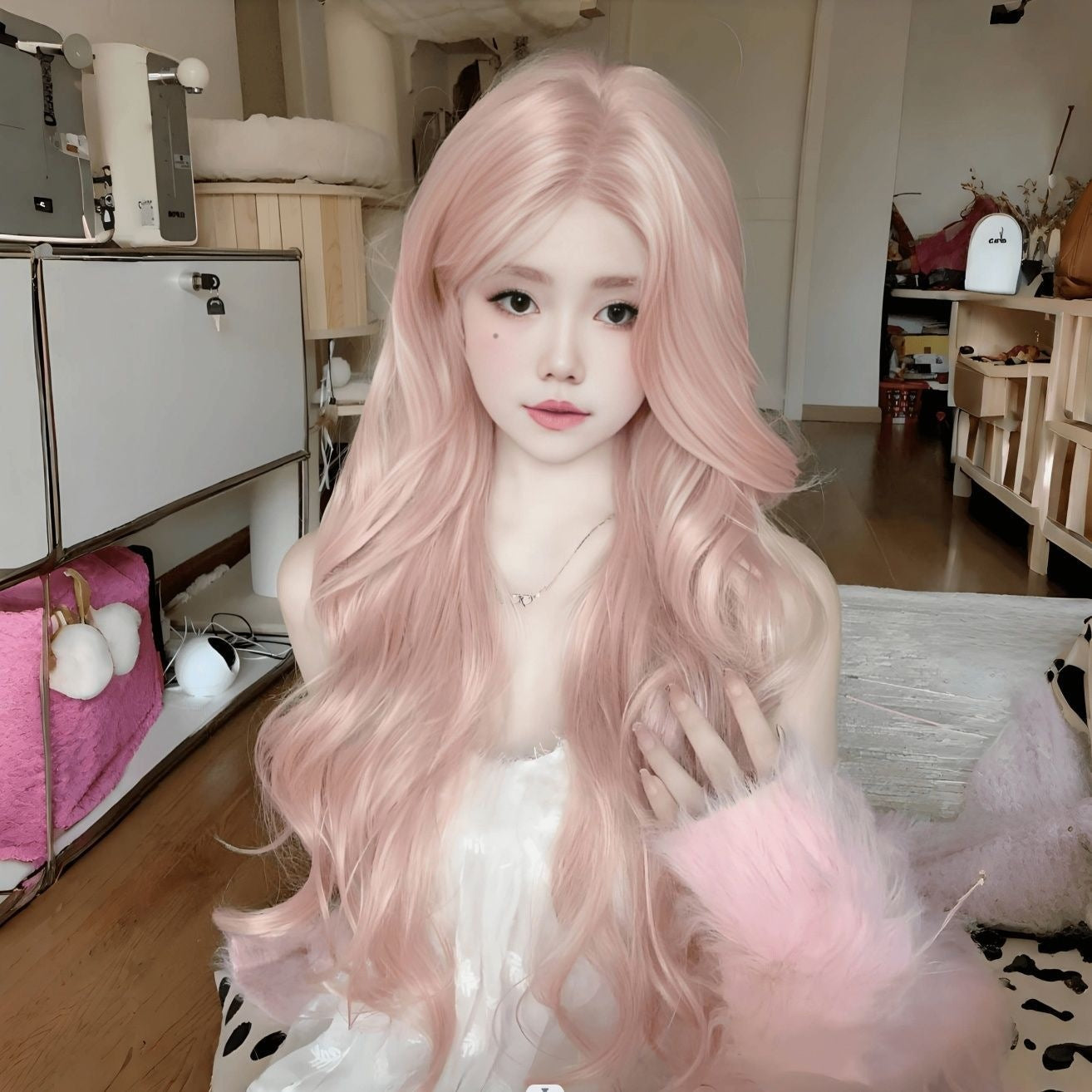 Big Wave Curly Hair Fashion Temperament Artificial Wig Long Curls