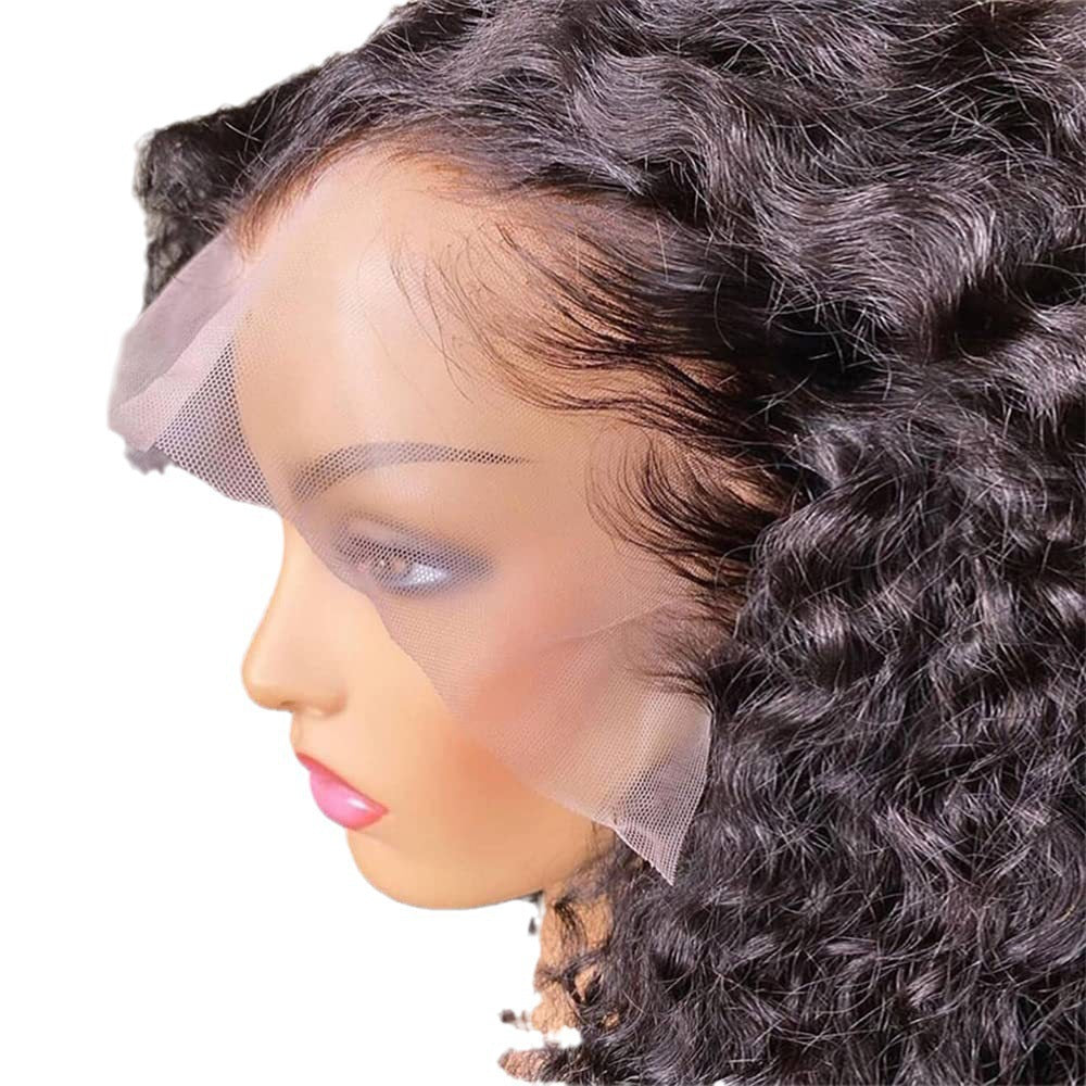 Women's Fashion Elegant Curly Front Lace Synthetic Wig Long Curls