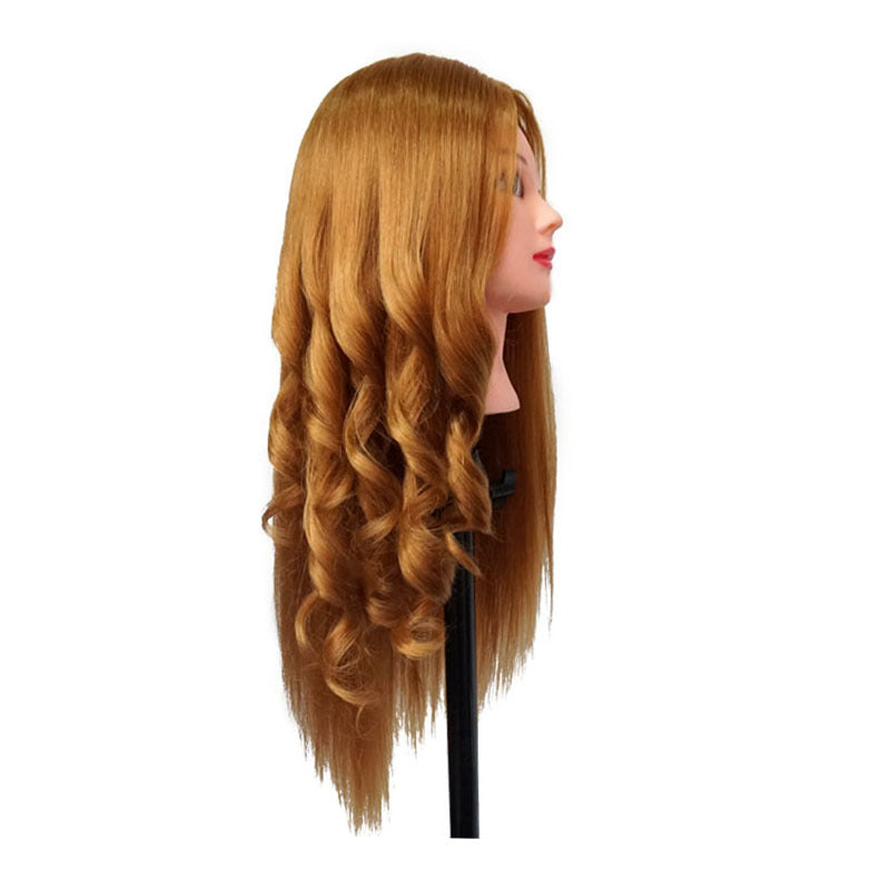 Braided Hair Updo Practice Apprentice Doll Hairstyle Type Model Hot Long Straight Wig