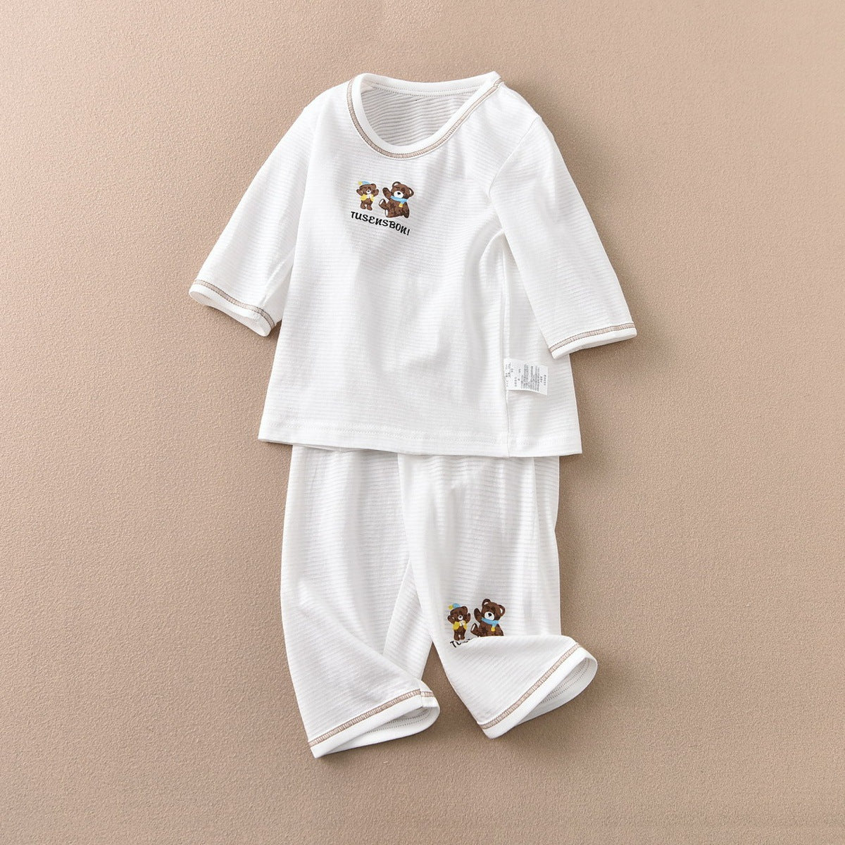 Children's Cropped Pants Short Home Wear Summer Thin Children's Suit