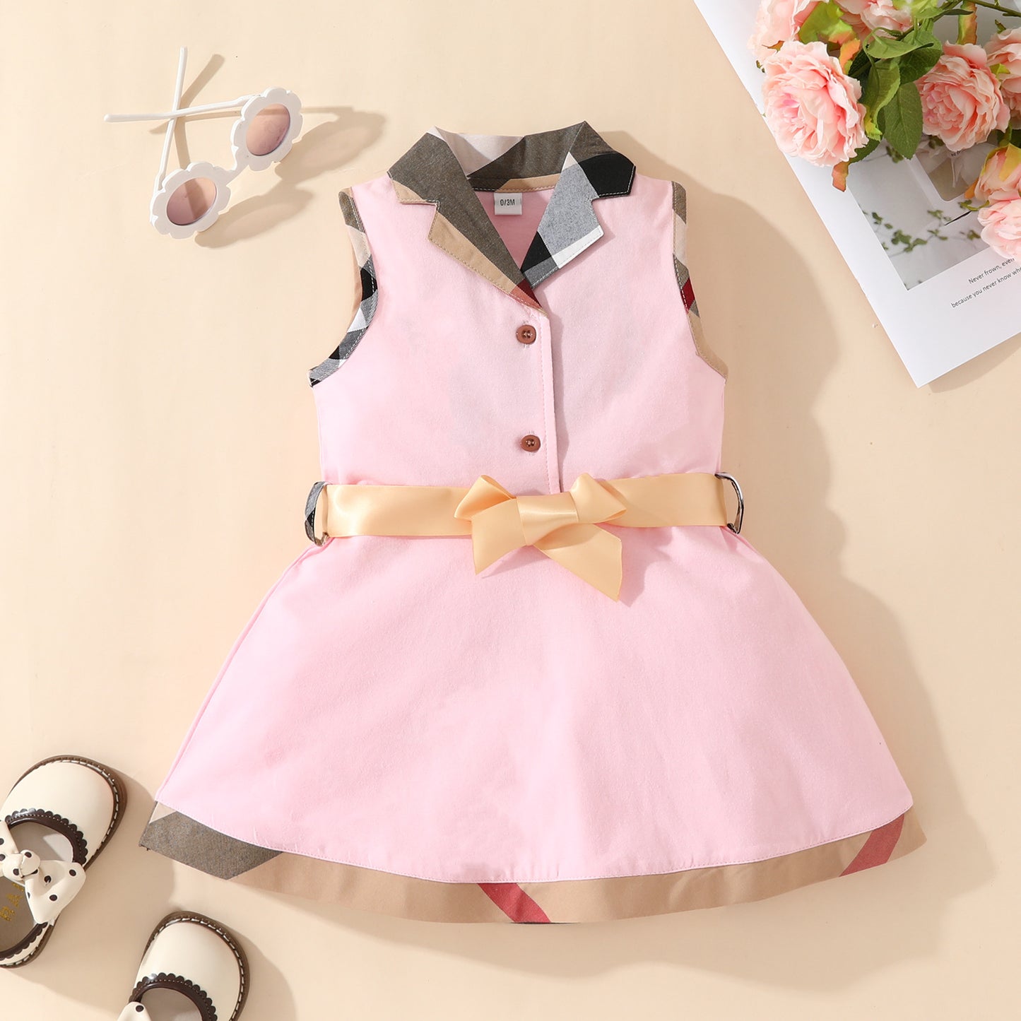 Children's Clothing Clothes For Babies Born Sleeveless Children's Dress