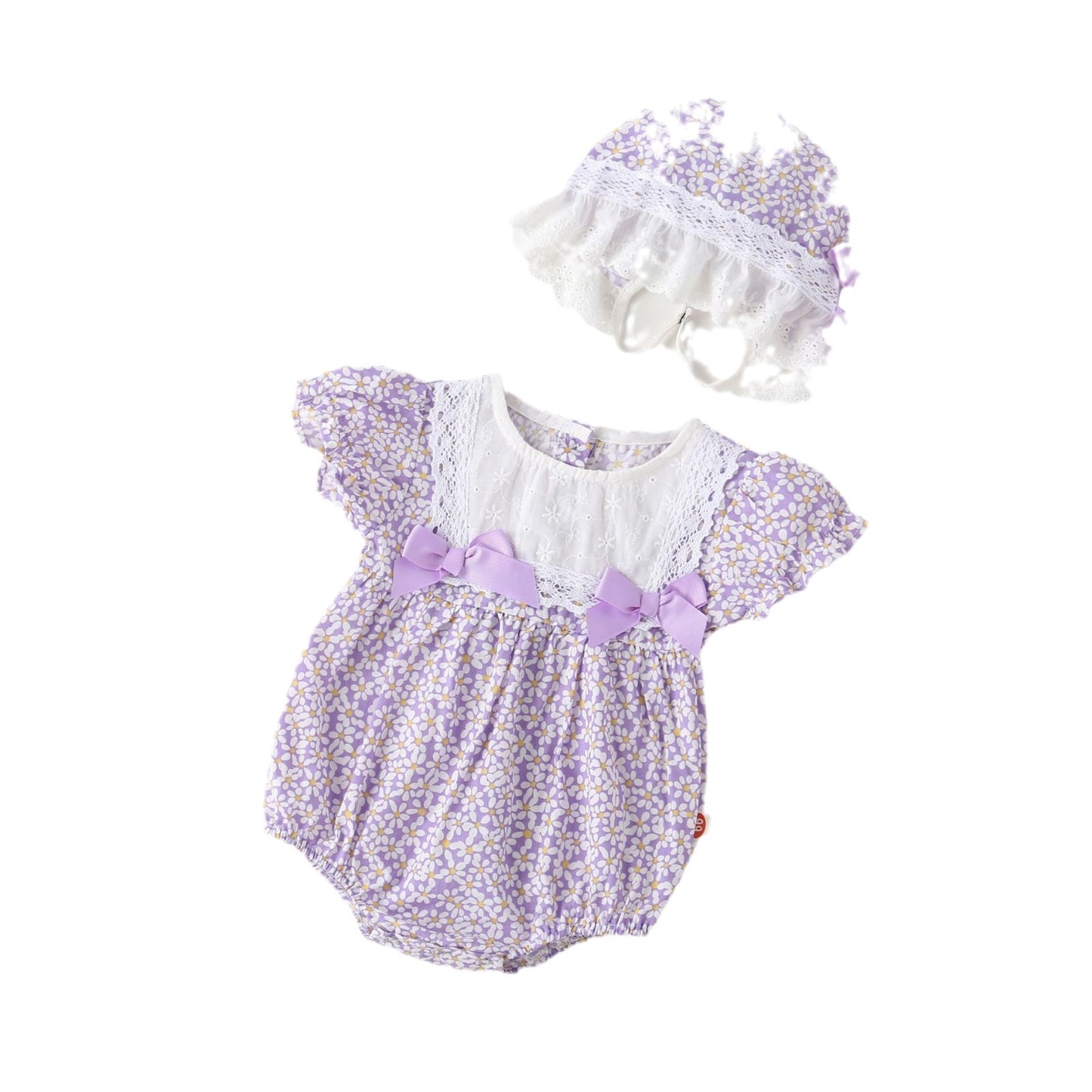 Printed Hood Triangle Rompers Born Th Day Jumpsuit, Climbing Suit