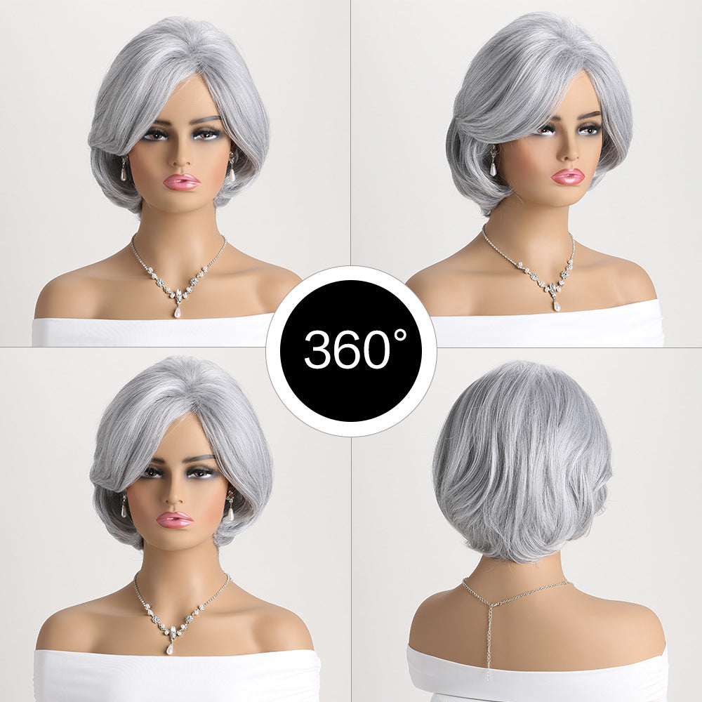 Durable Split Inner Buckle Synthetic Wigs Wig Short Curly Hair