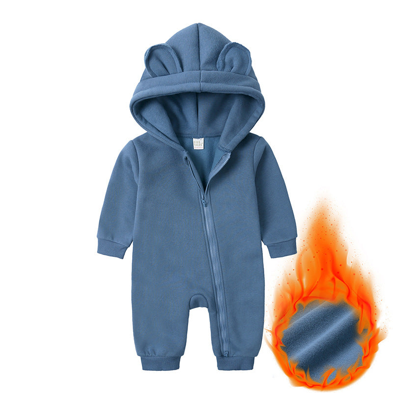 Jumpsuit Outwear Thickening Thermal Romper Born Jumpsuit, Climbing Suit