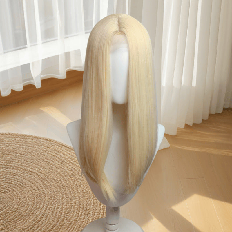 Hand Crocheting Lace Universal Hair Style Cos Wig