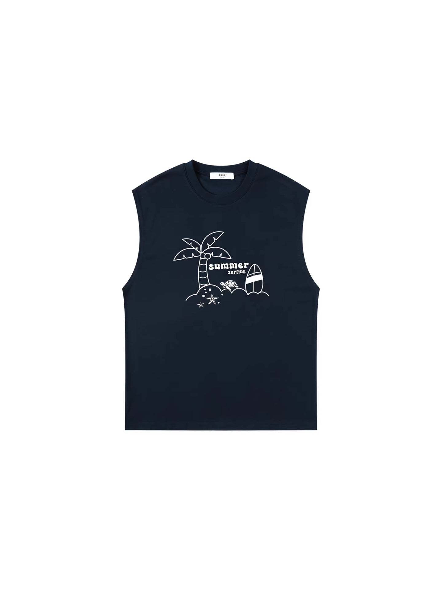 Children's Summer Clothing American Style Boys Cool Vest Youth Casual Children's T-shirt