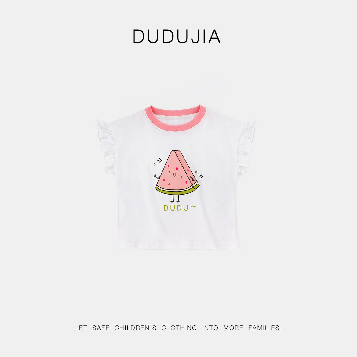 Children's Cartoon Summer Short Sleeve Sweet Little Children's T-shirt